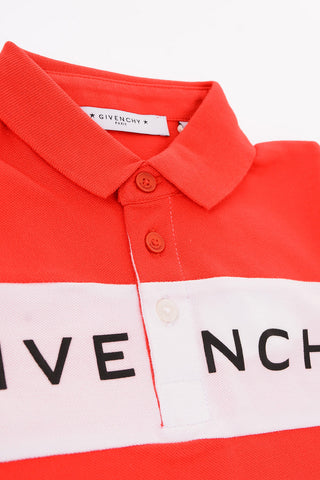 3 buttons polo shirt with logo