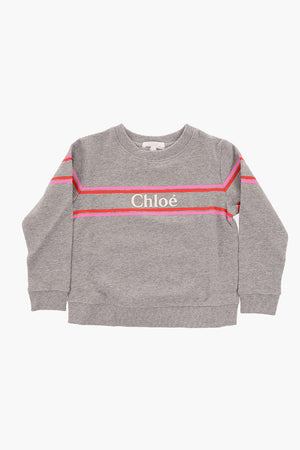 crew-neck sweatshirt with Logp