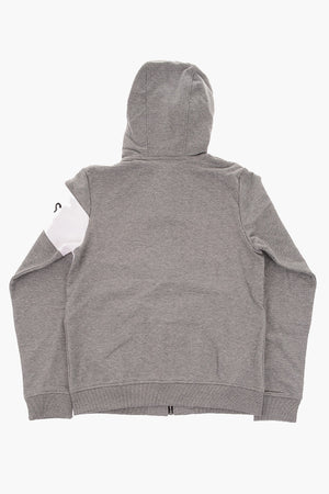 hoodie sweatshirt with zip closure