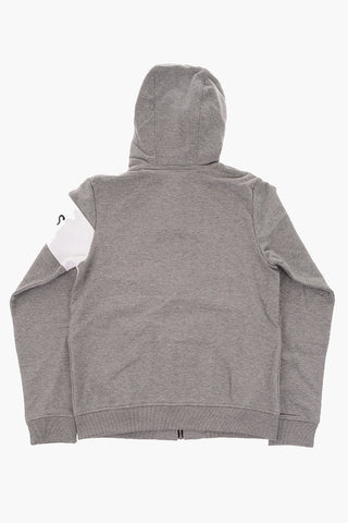 felpa hoodie con chiusura zip