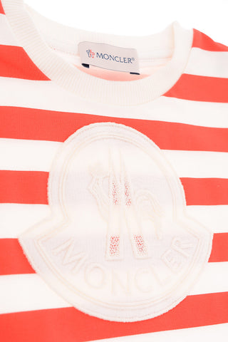 Striped Short sleeve Sweat Dress