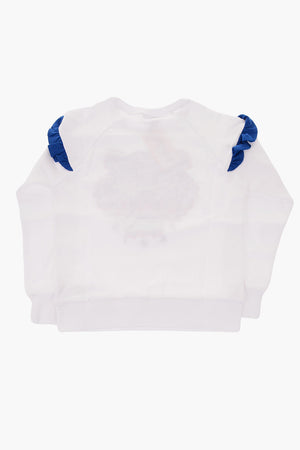 felpa girocollo TIGER ricamata