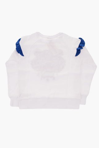 embroidered TIGER crew-neck sweatshirt