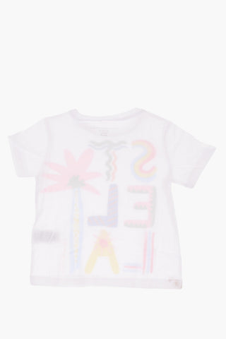 Printed crew-neck t-shirt
