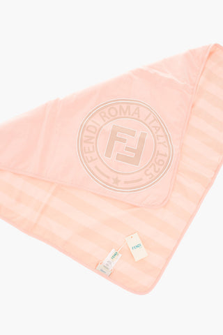 printed stretch cotton blanket
