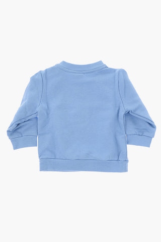printed crew-neck sweatshirt