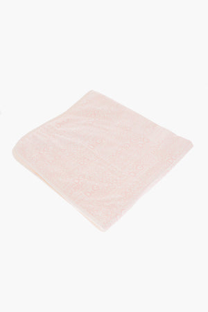 all over logo blanket
