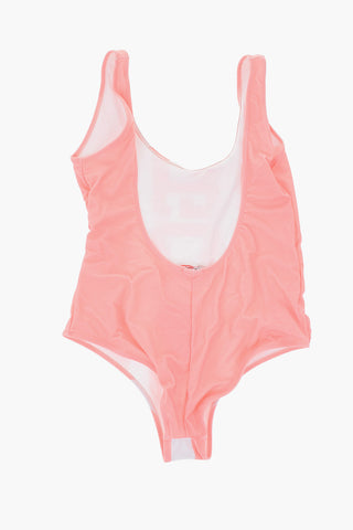 printed one piece swimsuit
