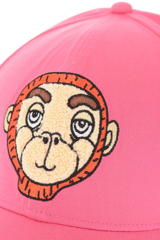 Monkey embroidered Cap