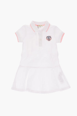 embroidered polo dress