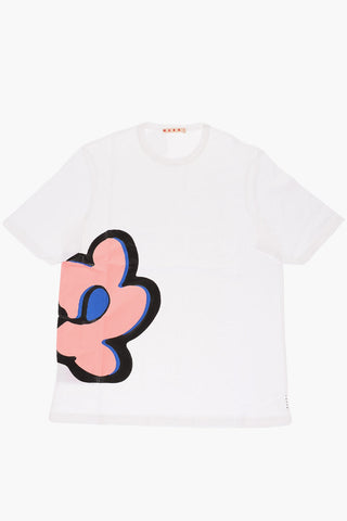 Printed crew-neck t-shirt