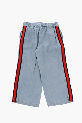 jeans piping con coulisse in vita