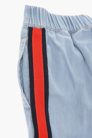 jeans piping con coulisse in vita