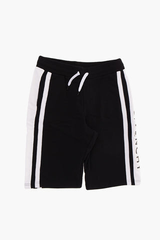 drawstring waist bermuda shorts