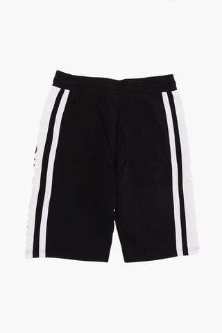 drawstring waist bermuda shorts