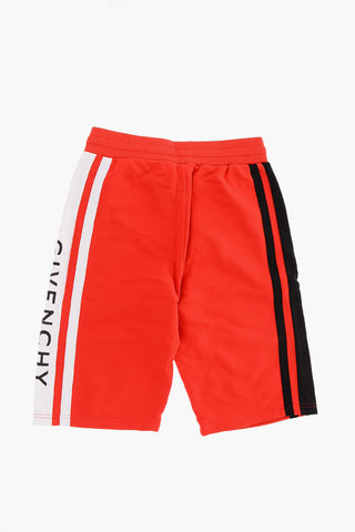 drawstring waist bermuda shorts
