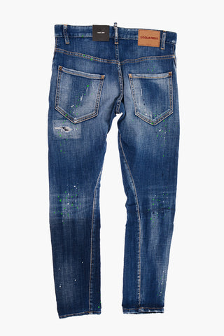 jeans distressed TWIST in cotone stretch