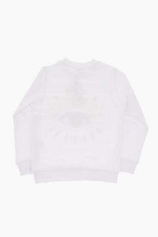 printed crew-neck sweatshirt