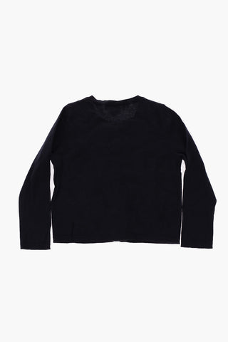 crew-neck cardigan