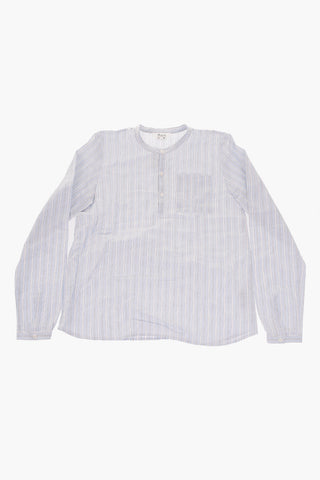 camicia a righe con taschino