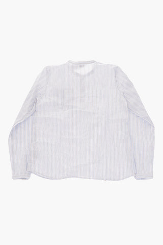 camicia a righe con taschino