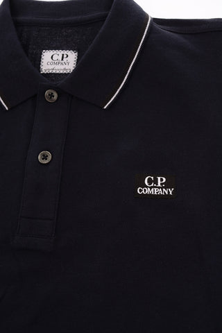 stretch cotton 2 button polo shirt