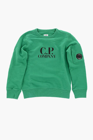 printed crew-neck sweatshirt