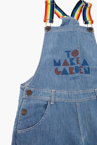 jumpsuit denim e in lino