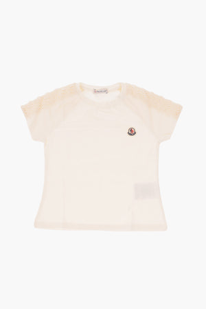 Lace details t-shirt
