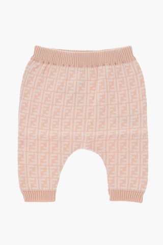 All over logo Knit BUNX pants