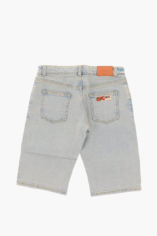 stretch cotton shorts