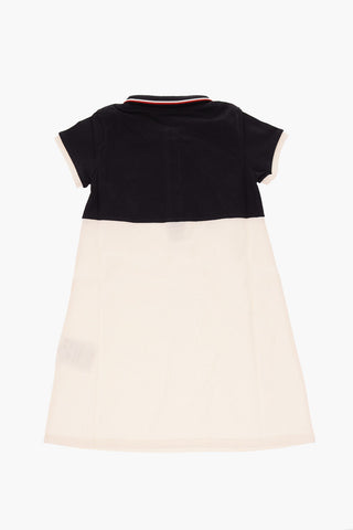 4 buttons polo dress