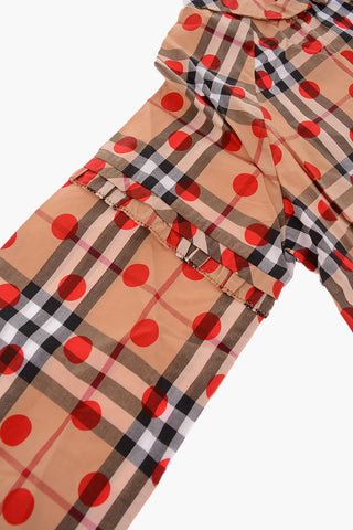 plaid and polka dot HALEENE shirt