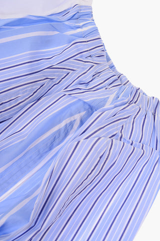 pencil striped gonna