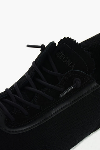 ZZEGNA Sneakers in TECHMERINO con Orli in Suede