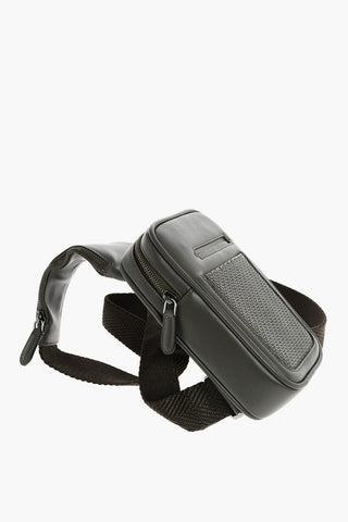 EZ LUXURY leather crossbody bag