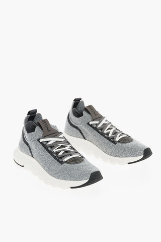 ZZEGNA techmerino Wool slip on Sneakers 