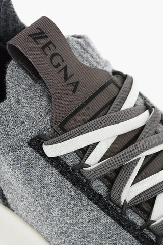 ZZEGNA techmerino Wool slip on Sneakers 
