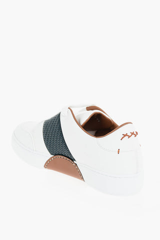COUTURE XXX Leather Embroidered Detail TIZIANO Sneakers