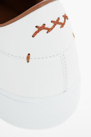 COUTURE XXX Leather Embroidered Detail TIZIANO Sneakers