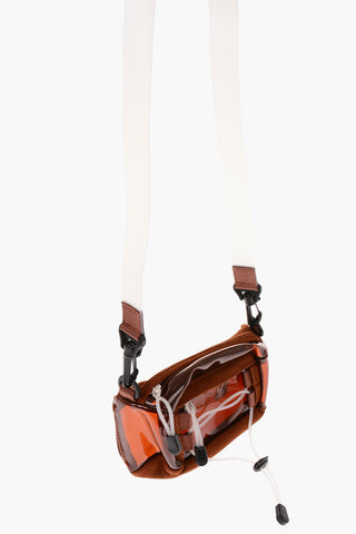 Pvc Bumbag with Leather Trimmings