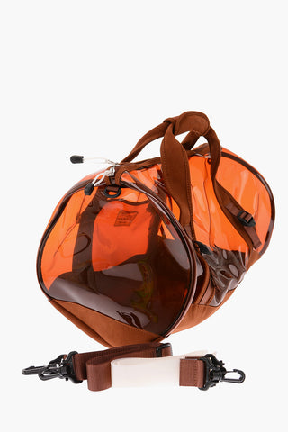 Pvc Shoulder Strap Barrel Bag