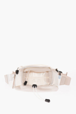 Pvc Bumbag with Leather Trimmings