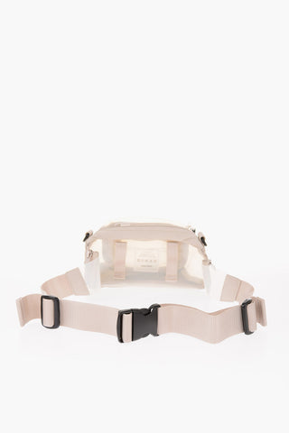 Pvc Bumbag with Leather Trimmings
