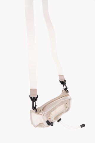 Pvc Bumbag with Leather Trimmings