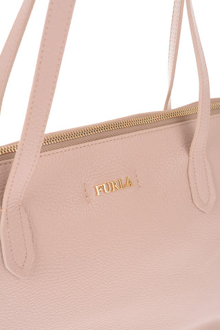 Textured Leather LUCE Tote Bag