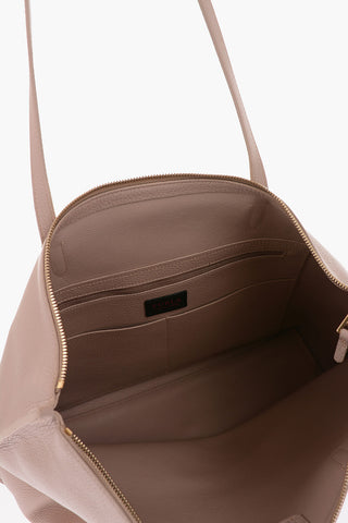 Textured Leather LUCE Tote Bag
