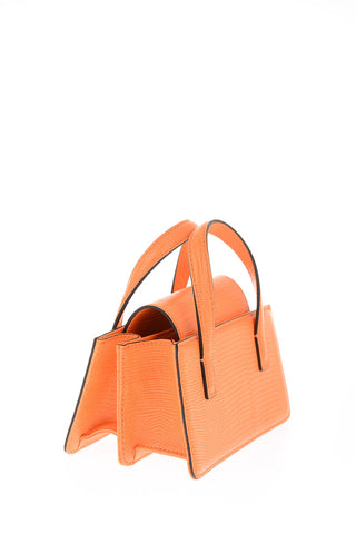 Printed Leather Shoulder Mini Bag