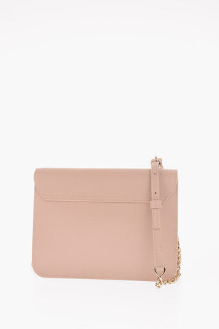 Textured Leather METROPOLIS Shoulder Bag