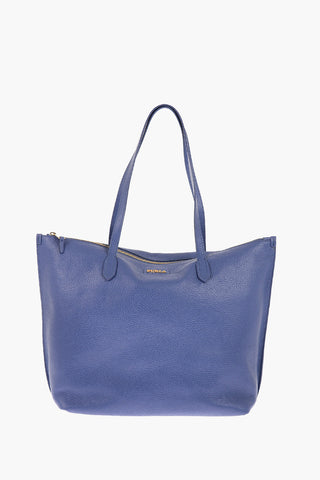 Textured Leather LUCE Tote Bag 